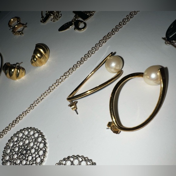 Jewelry mixed lot bag, marked or unmarked, about 2.5lb - Picture 14 of 16